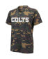 ფოტო #3 პროდუქტის Women's Jonathan Taylor Camo Indianapolis Colts Name and Number V-Neck T-shirt