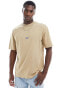 Фото #1 товара HUGO BLUE relaxed t-shirt in beige