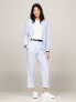 Фото #2 товара Slim Straight Fit Stripe Poplin Pant