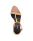 ფოტო #4 პროდუქტის Women's Ropes Ankle Strap Stiletto Dress Sandals