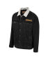 ფოტო #3 პროდუქტის Men's x Wrangler Charcoal Tennessee Volunteers Western Button-Up Denim Jacket
