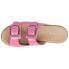 Фото #4 товара Chinese Laundry Surfs Up Wedge Womens Pink Casual Sandals SURFSUP-663