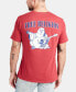 ფოტო #3 პროდუქტის Men's Buddha Logo Crewneck Short Sleeve T-shirt