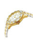 ფოტო #3 პროდუქტის GV2 Women's Venice Two-Tone Stainless Steel and Ion Plating Swiss Quartz Bracelet Watch 38.5 mm