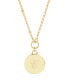 Фото #2 товара brook & york 14K Gold Plated Paige Initial Pendant