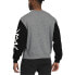 Puma Blocked Crew Neck Sweatshirt Mens Grey 530513-03