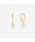 ფოტო #1 პროდუქტის Pearl Hoops - Medium Frida