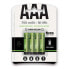 TM ELECTRON R03 NI-MH x4 AAA Rechargeable Batteries 700mAh