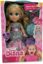 Фото #15 товара LOVE DIANA Famosa Doll with Convertible Dress from Princess to Super Heroein and Game Accessories, Dartboard Adventure, for Girls and Boys from 4 Years (LVE07000)