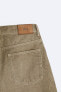 Фото #15 товара Джинсовые шорты с принтом с эффектом потертости ZARA