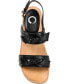 ფოტო #4 პროდუქტის Women's Tia Bow Detail Platform Sandals