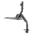 Фото #7 товара InLine Workstation desk mount with lift - movable - up to 81cm (32") / 9kg