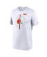 Фото #2 товара Men's White Cleveland Browns Legend Icon Performance T-shirt