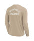 Фото #3 товара Men's and Women's Khaki Jacksonville Jaguars Elements Super Soft Long Sleeve T-Shirt