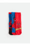 Фото #4 товара Spiderman Desenli Erkek Çocuk Soket Çorap 3'lü