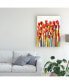 Фото #3 товара Tim Otoole Bursting with Color I Canvas Art - 37" x 49"