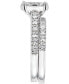 ფოტო #4 პროდუქტის Diamond Halo Bridal Set (2 ct. t.w.) in 14k White Gold