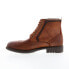 Фото #9 товара English Laundry Gregor EL2532B Mens Brown Leather Lace Up Casual Dress Boots