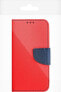 OEM Kabura Fancy Book do XIAOMI Redmi NOTE 12 5G czerwony / granatowy