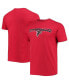 Фото #1 товара Men's Red Atlanta Falcons Local T-shirt