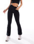 Фото #5 товара ASOS 4505 Petite soft touch slim kick legging with wrap waist in black