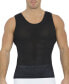 Men's Big & Tall Power Mesh Compression Muscle Tank Top Черный, 3XL - фото #1