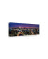 Фото #2 товара Thomas D Morkeberg 'Manhattan Sunset Skyline' Canvas Art - 24" x 8" x 2"