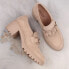 Фото #6 товара Vinceza W JAN177D suede shoes, beige