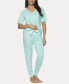 Women's Jessie 2 Pc. Jersey Knit Lounge Set