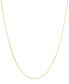 Фото #1 товара Delicate Box Chain 20" Strand Necklace (1/2mm) in 14k Gold