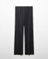 Фото #7 товара Women's Pleated Wideleg Pants