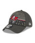 Фото #1 товара Men's Pewter Tampa Bay Buccaneers 2023 NFL Training Camp 39THIRTY Flex Fit Hat