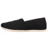 TOMS Alpargata Slip On Womens Black Flats Casual 10019698T