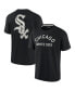 Фото #1 товара Men's and Women's Black Chicago White Sox Super Soft Short Sleeve T-shirt