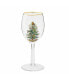 Christmas Tree Wine Glasses, Set of 4