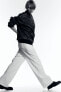 Фото #3 товара Linen-blend Straight Pants