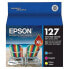 Фото #1 товара Epson 127XL C/M/Y 3pk Ink Cartridges - Cyan, Magenta, Yellow (T127520-CP)