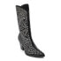 Фото #3 товара COCONUTS by Matisse Twain Studded Zippered Pointed Toe Womens Black Casual Boot