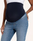 ფოტო #4 პროდუქტის Women's Cotton Light Skinny Maternity Jeans