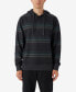 ფოტო #3 პროდუქტის Men's Newman Knit Fleece Pullover Hoodie