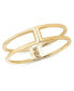 Фото #1 товара Gold-Tone Hinge Bracelet, Created for Macy's