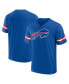 ფოტო #1 პროდუქტის Men's Royal Buffalo Bills Jersey Tackle V-Neck T-shirt