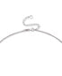 ფოტო #3 პროდუქტის Milky Aquamarine 17" Heart Pendant Necklace in Sterling Silver.