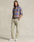 ფოტო #4 პროდუქტის Men's Classic-Fit Madras Workshirt