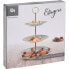 Фото #3 товара Столовая посуда EXCELLENT HOUSEWARE Etagere für Kuchen, 3 Etagen, Porzellan