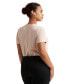 ფოტო #2 პროდუქტის Plus Size Stretch Cotton T-Shirt