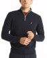 Men's Navtech Classic-Fit Solid Quarter-Zip Sweater Синий, XL - фото #1