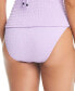 Фото #2 товара Women's Textured Bikini Bottom, Created for Macy's