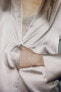Фото #10 товара Пижамная рубашка из смесового шелка ZARA