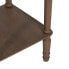 Side table Brown 36 x 36 x 71 cm